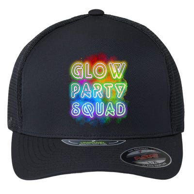 Glow Party Squad Flexfit Unipanel Trucker Cap