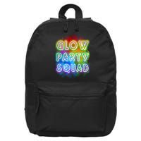 Glow Party Squad 16 in Basic Backpack