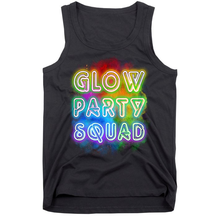 Glow Party Squad Tank Top