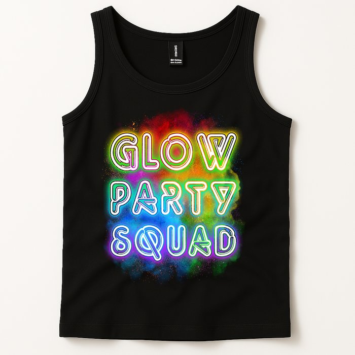Glow Party Squad Tank Top
