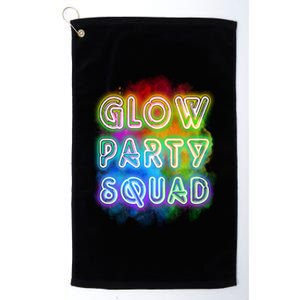 Glow Party Squad Platinum Collection Golf Towel