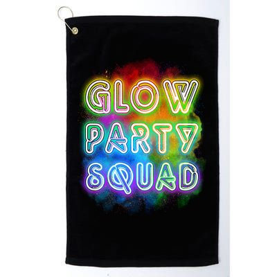 Glow Party Squad Golf Towel