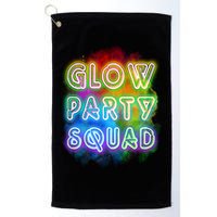 Glow Party Squad Golf Towel