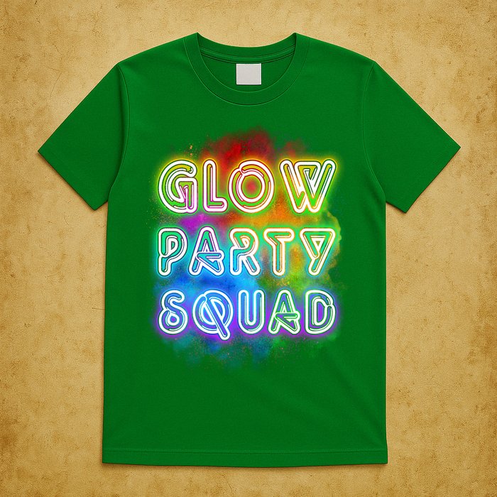 Glow Party Squad T-Shirt