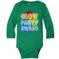 Glow Party Squad Baby Long Sleeve Bodysuit