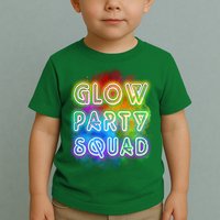 Glow Party Squad Toddler T-Shirt