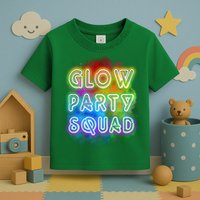 Glow Party Squad Toddler T-Shirt