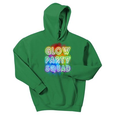 Glow Party Squad Kids Hoodie