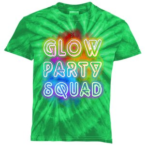 Glow Party Squad Kids Tie-Dye T-Shirt