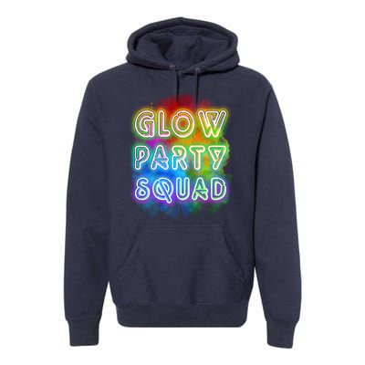 Glow Party Squad Premium Hoodie