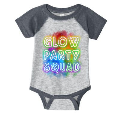 Glow Party Squad Infant Baby Jersey Bodysuit