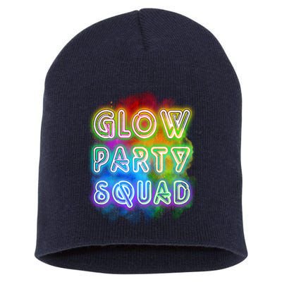 Glow Party Squad Short Acrylic Beanie