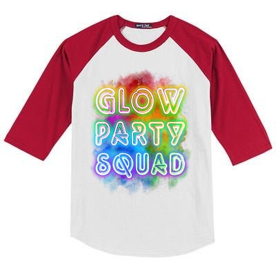 Glow Party Squad Kids Colorblock Raglan Jersey