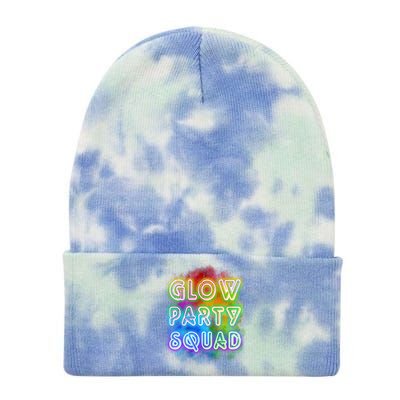 Glow Party Squad Tie Dye 12in Knit Beanie