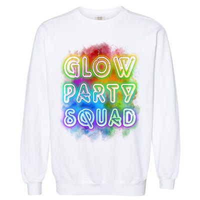 Glow Party Squad Garment-Dyed Sweatshirt
