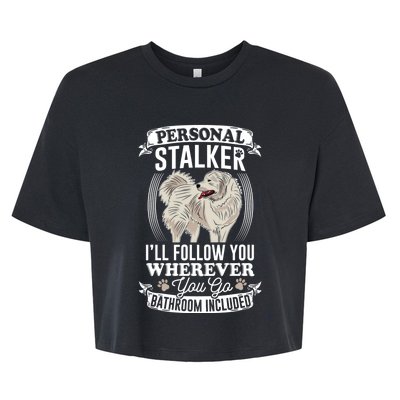 Great Pyrenees Stalker Great Pyrenees Funny Gift Great Pyrenees Gift Bella+Canvas Jersey Crop Tee