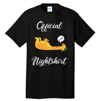 Giraffe Pet Sleepshirt Nightwear Nightshirt Sleep Pajama Tall T-Shirt