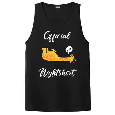 Giraffe Pet Sleepshirt Nightwear Nightshirt Sleep Pajama PosiCharge Competitor Tank