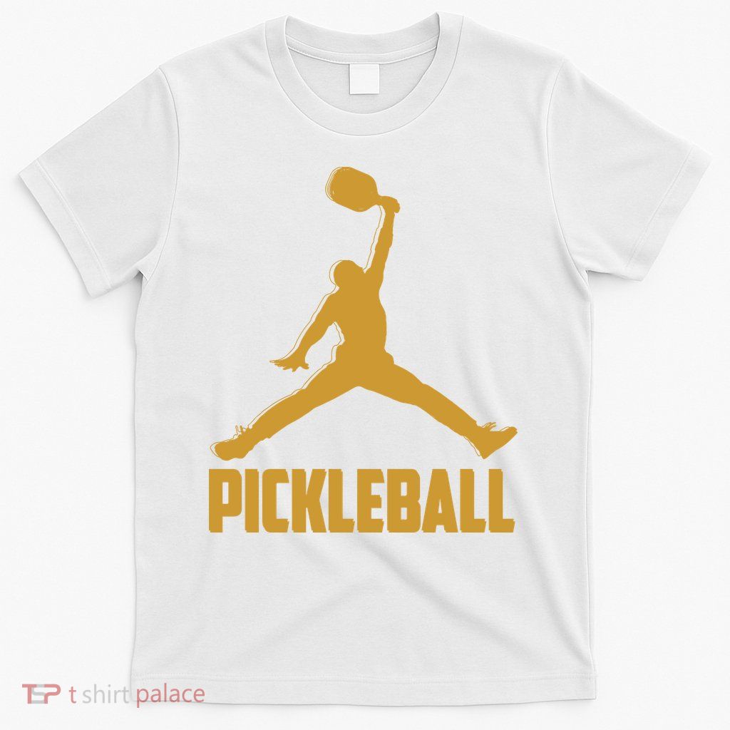 Gold Pickleball Sports Logo T-Shirt