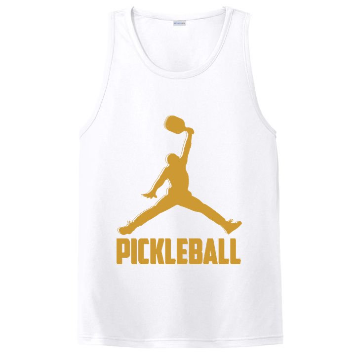 Gold Pickleball Sports Logo PosiCharge Competitor Tank