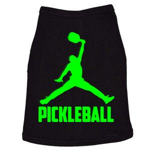 Green Pickleball Sports Logo Doggie Tank