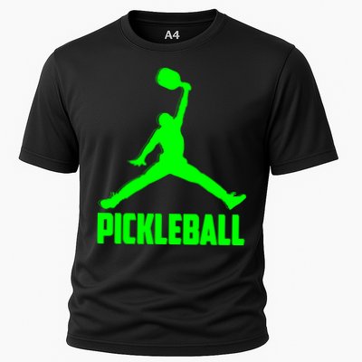Green Pickleball Sports Logo Performance Shirt