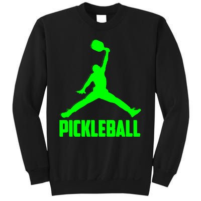 Green Pickleball Sports Logo Sweatshirt