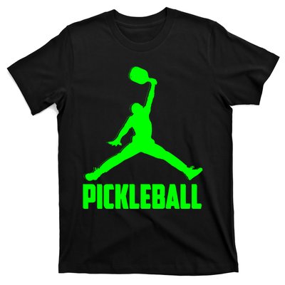 Green Pickleball Sports Logo T-Shirt