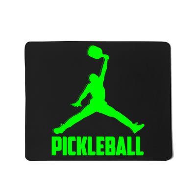 Green Pickleball Sports Logo Mousepad