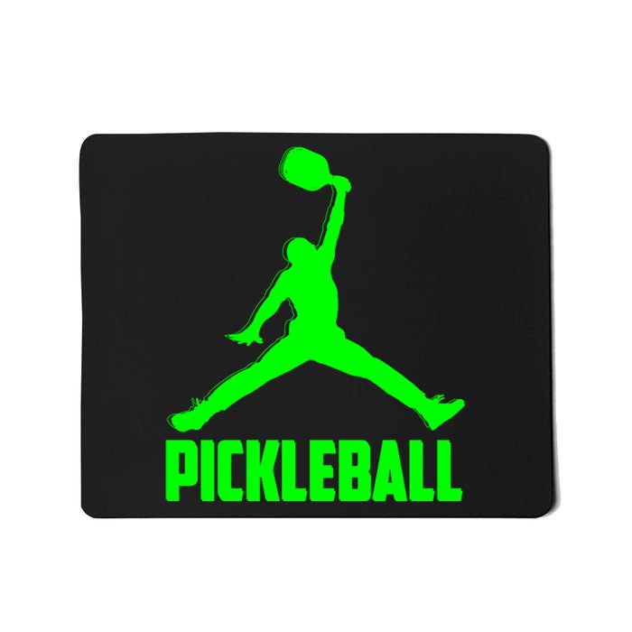 Green Pickleball Sports Logo Mousepad