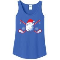 Golf Player Sport Lover Golfer Merry Xmas Christmas Day Gift Ladies Essential Tank