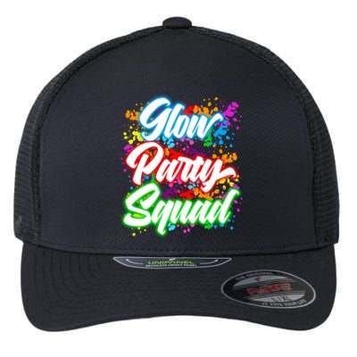 Glow Party Squad Neon Flexfit Unipanel Trucker Cap