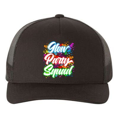 Glow Party Squad Neon Yupoong Adult 5-Panel Trucker Hat