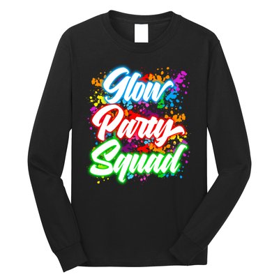 Glow Party Squad Neon Long Sleeve Shirt