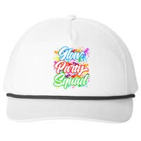 Glow Party Squad Neon Snapback Five-Panel Rope Hat