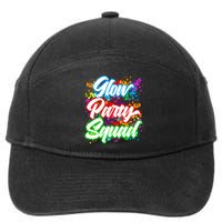 Glow Party Squad Neon 7-Panel Snapback Hat