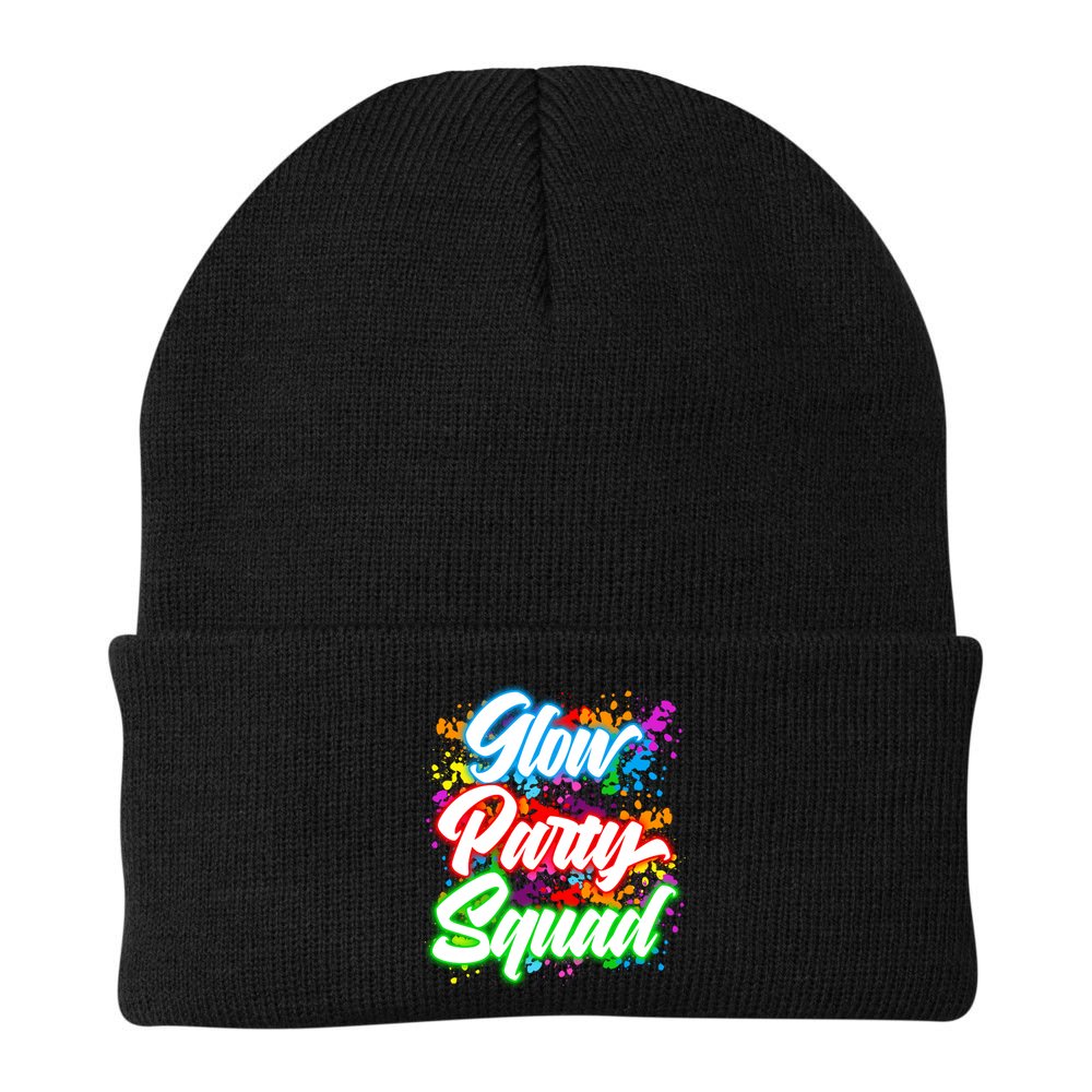 Glow Party Squad Neon Beanie