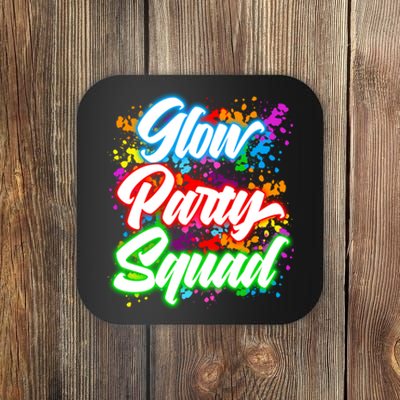 Glow Party Squad Neon Coaster