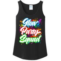 Glow Party Squad Neon Ladies Essential Tank