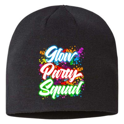 Glow Party Squad Neon Sustainable Beanie