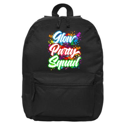 Glow Party Squad Neon 16 in Basic Backpack