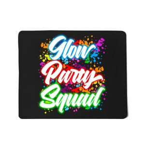 Glow Party Squad Neon Mousepad