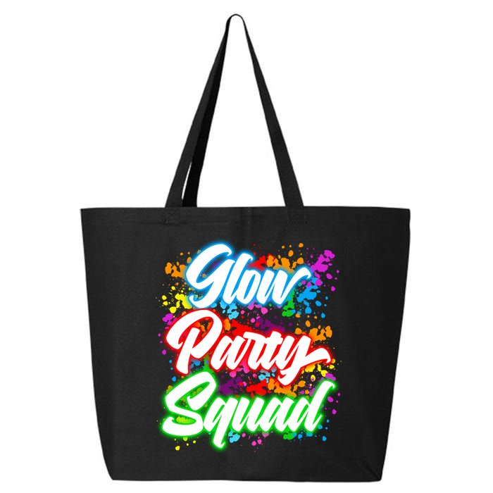 Glow Party Squad Neon 25L Jumbo Tote