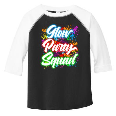 Glow Party Squad Neon Toddler Fine Jersey T-Shirt