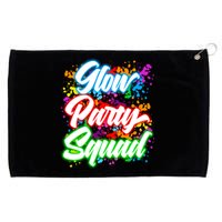 Glow Party Squad Neon Grommeted Golf Towel