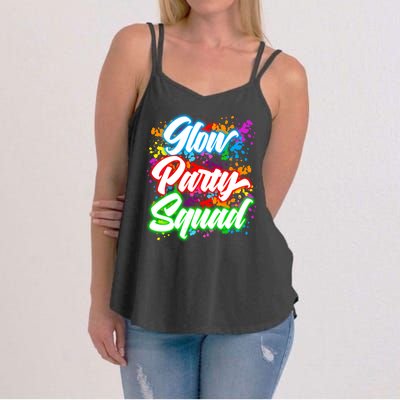 Glow Party Squad Neon Women's Strappy Tank