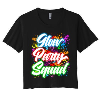 Glow Party Squad Neon Crop Top
