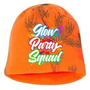 Glow Party Squad Neon Kati - Camo Knit Beanie