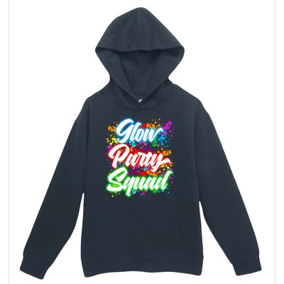 Glow Party Squad Neon Urban Pullover Hoodie