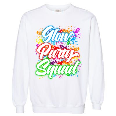 Glow Party Squad Neon Garment-Dyed Sweatshirt